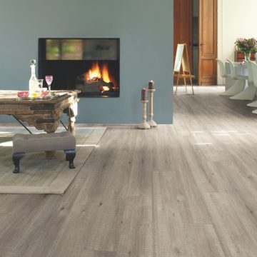 Saw cut oak grey